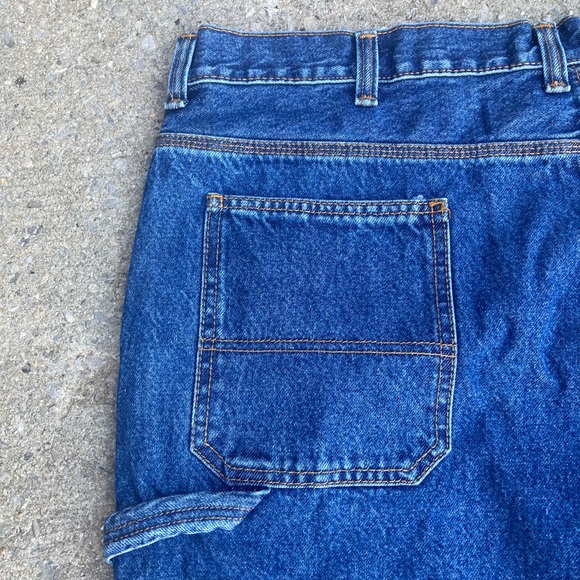 Schmidt Men’s Workwear Utility Work Jeans 100% Cotton 42X32 - Picture 9 of 13